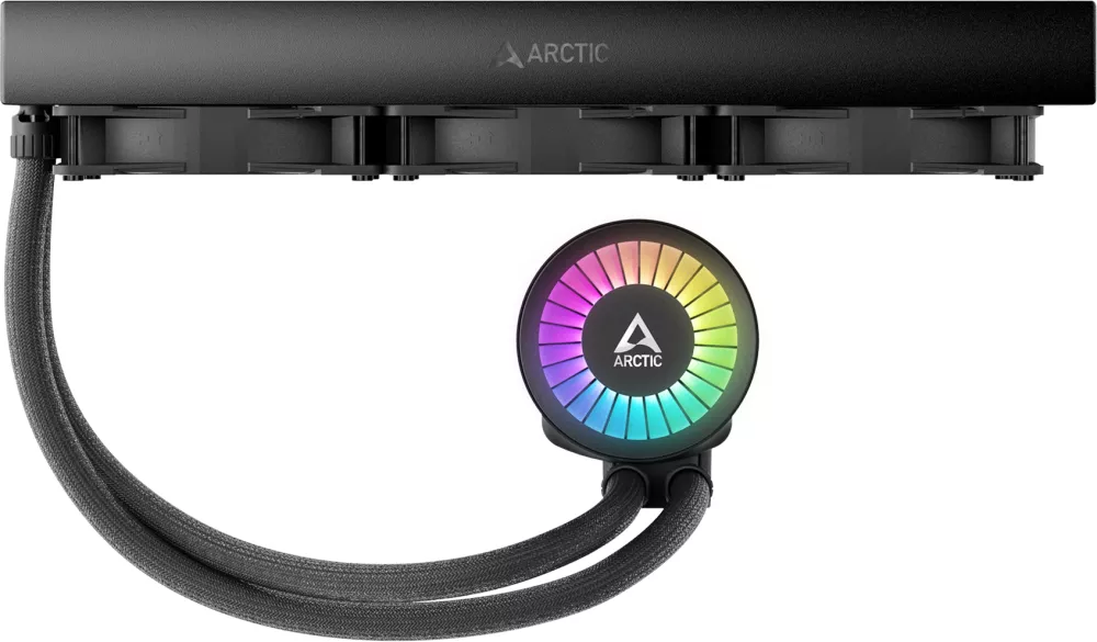 Жидкостное охлаждение для процессора Arctic Liquid Freezer III 360 A-RGB Black ACFRE00144A фото