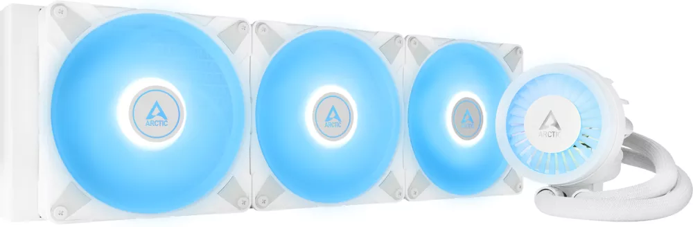 Жидкостное охлаждение для процессора Arctic Liquid Freezer III 420 A-RGB White ACFRE00153A фото