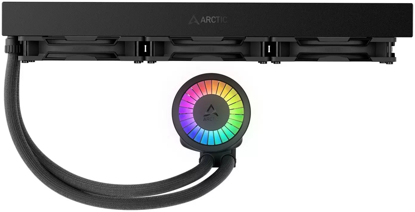 Система жидкостного охлаждения для процессора Arctic Liquid Freezer III Pro 420 A-RGB ACFRE00185A фото 5