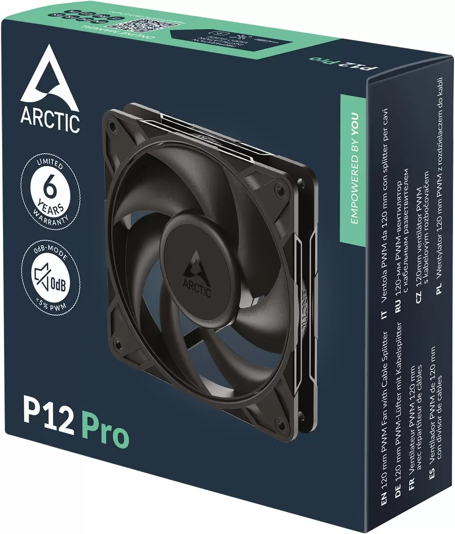 Вентилятор для корпуса Arctic P12 Pro ACFAN00305A фото