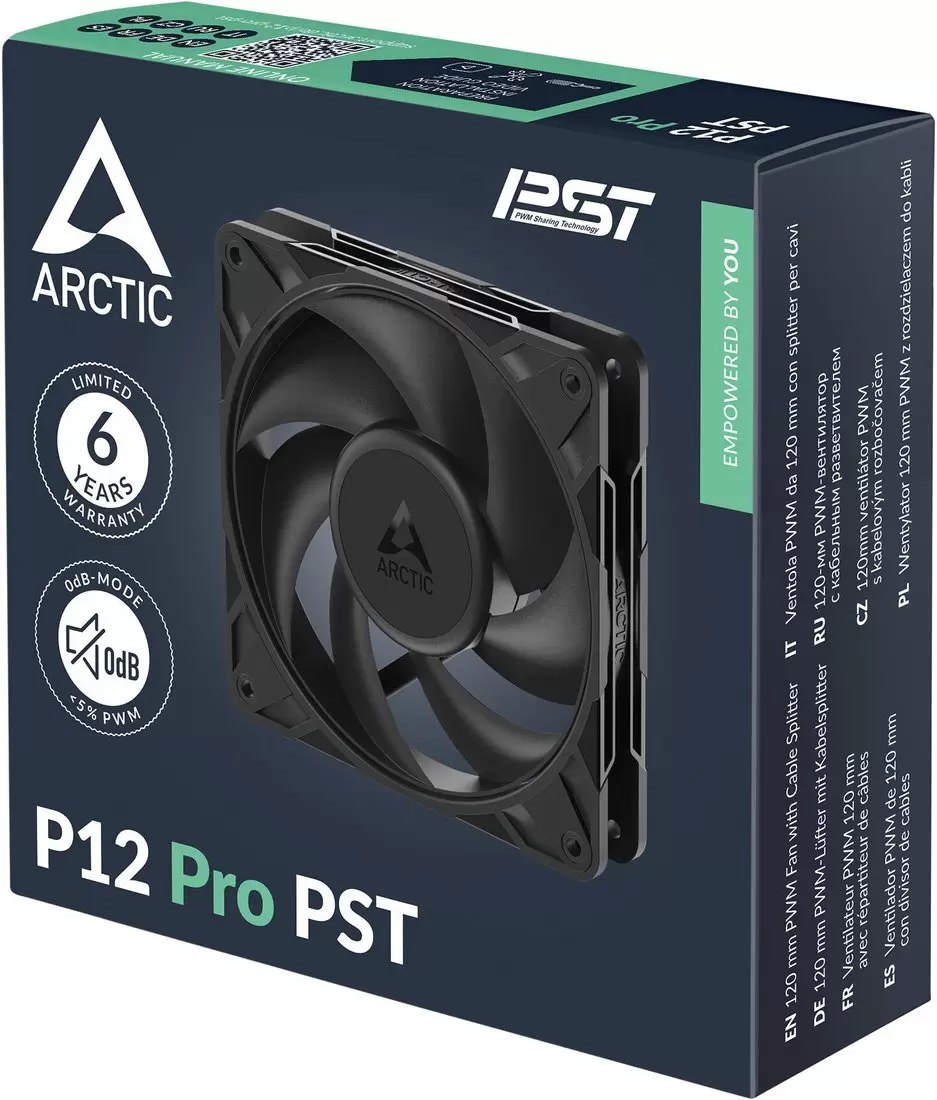 Вентилятор для корпуса Arctic P12 Pro PST ACFAN00306A фото