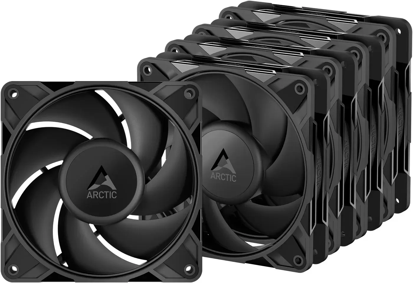 Arctic Cooling P12 Pro PST LN PWM 5 Pack ACFAN00350A