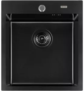 Кухонная мойка Arfeka AF 450*505 Black PVD Nano фото