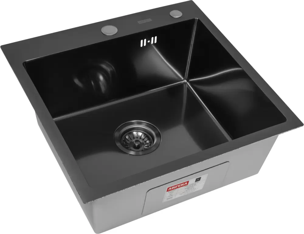 Arfeka Eco AR 500*500 Black PVD Nano Decor Millet Grains