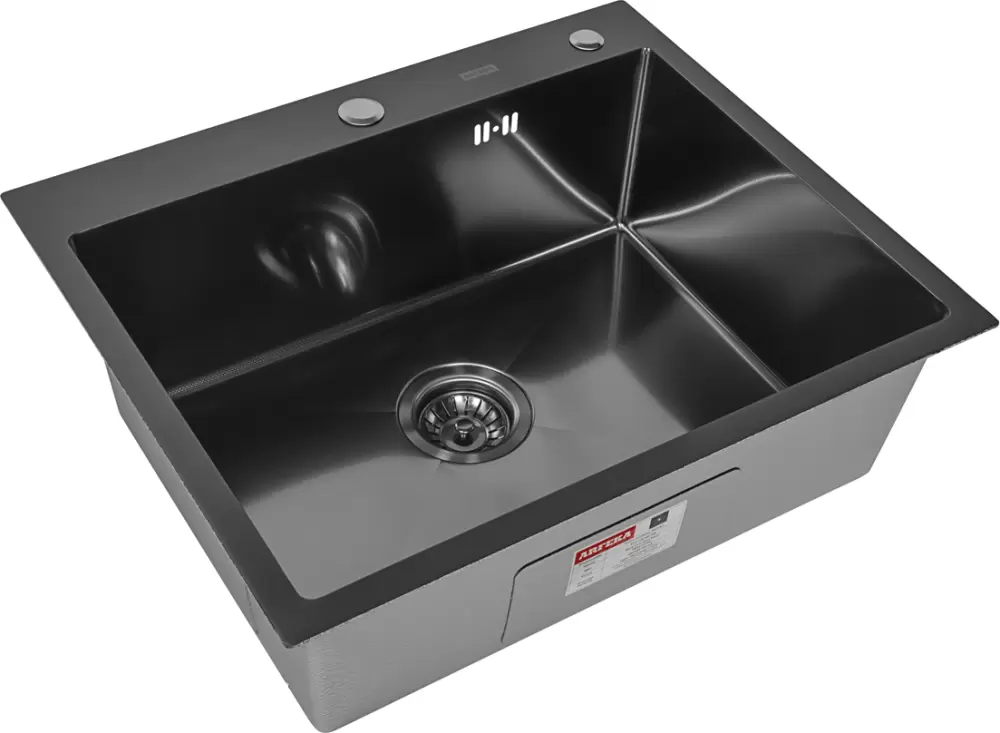 Arfeka Eco AR 600*500 Black PVD Nano Decor Millet Grains