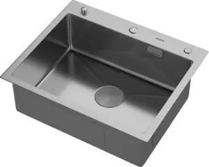 Кухонная мойка Arfeka Eco AR 600*500 Pop-Up Satin фото
