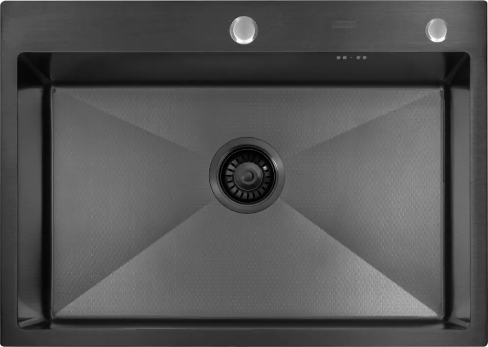 Кухонная мойка Arfeka Eco AR 700*500 Black PVD Nano Dekor фото