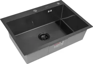 Кухонная мойка Arfeka Eco AR 700*500 Black PVD Nano фото