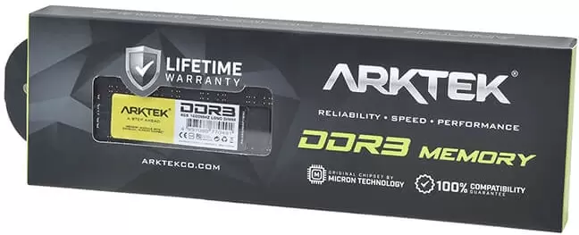 Оперативная память ARKTEK 8ГБ DDR3 1600 МГц AKD3S8P1600 фото