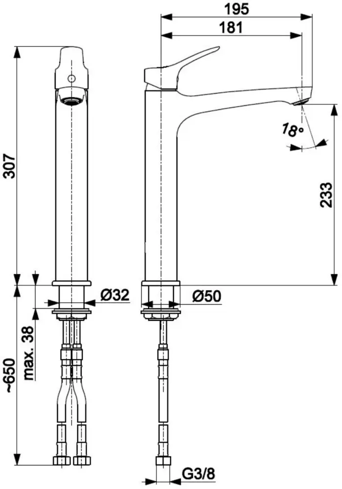 Смеситель Armatura Morris 5242-712-00 фото