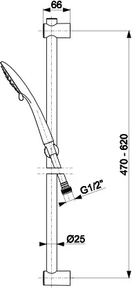 Душевая система Armatura Moza 841-365-81 фото 2