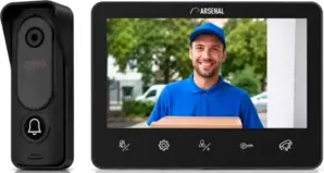 Комплект видеодомофона Arsenal Веста Pro (черный) + Орион Pro 1000 (черный) фото