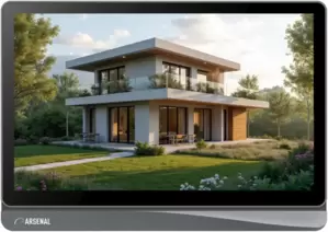 Монитор Arsenal Ювента 8 FHD TUYA (черный) фото