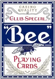 Игральные карты Bee Standard Index Blue 1004508-b фото