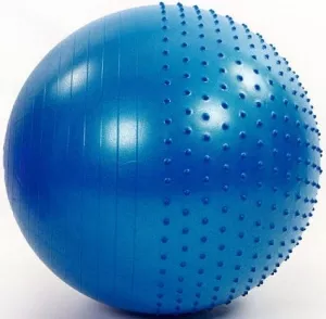 Гимнастический мяч полумассажный Artbell GB15-75 75 см синий Антивзрыв фото