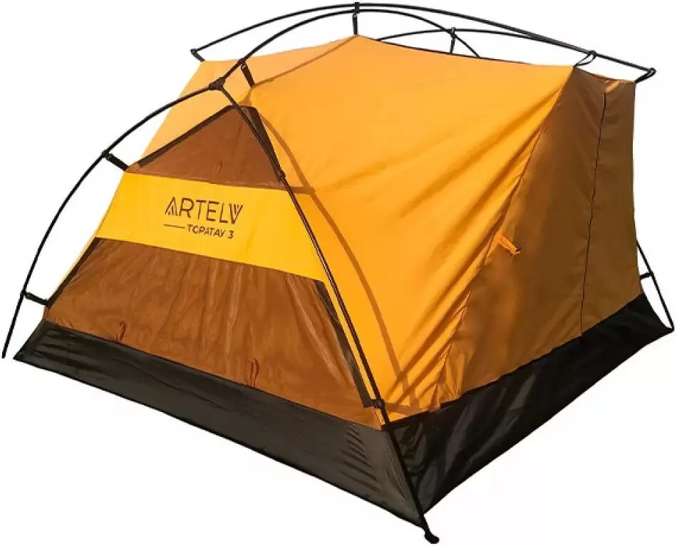 Кемпинговая палатка Artelv 3 (оранжевый) фото