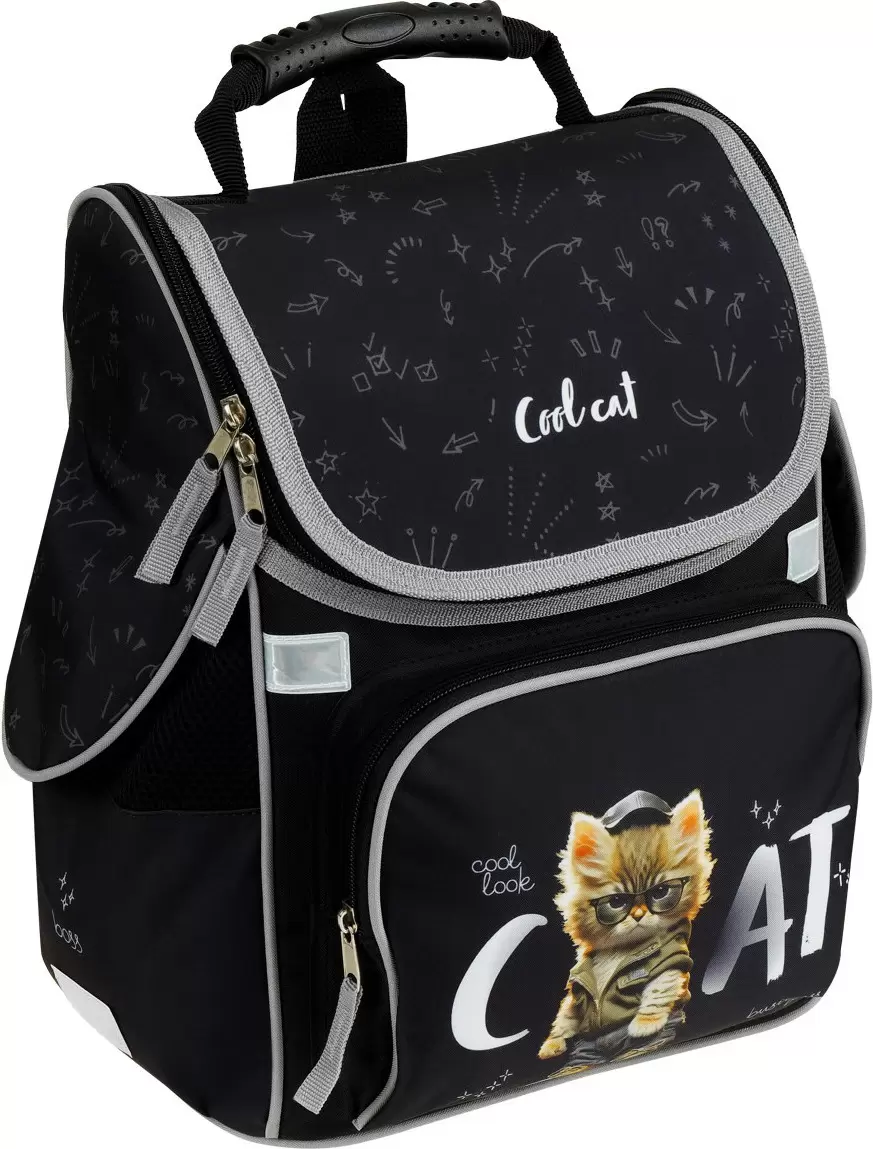 ArtSpace Junior Cat on black Uni_17788