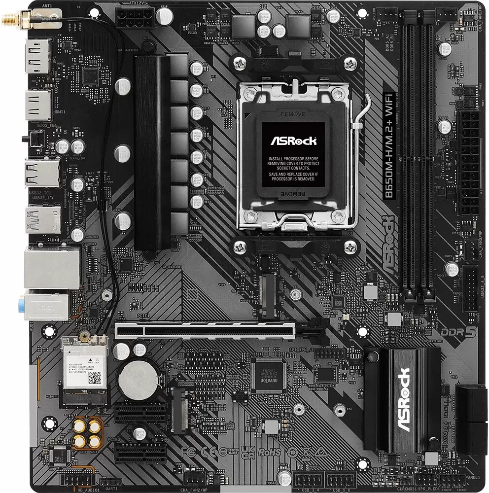 Материнская плата ASRock B650M-H/M.2+ WiFi фото 4