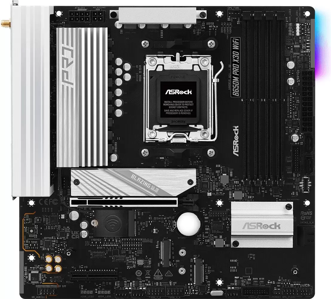 ASRock B650M Pro X3D WiFi