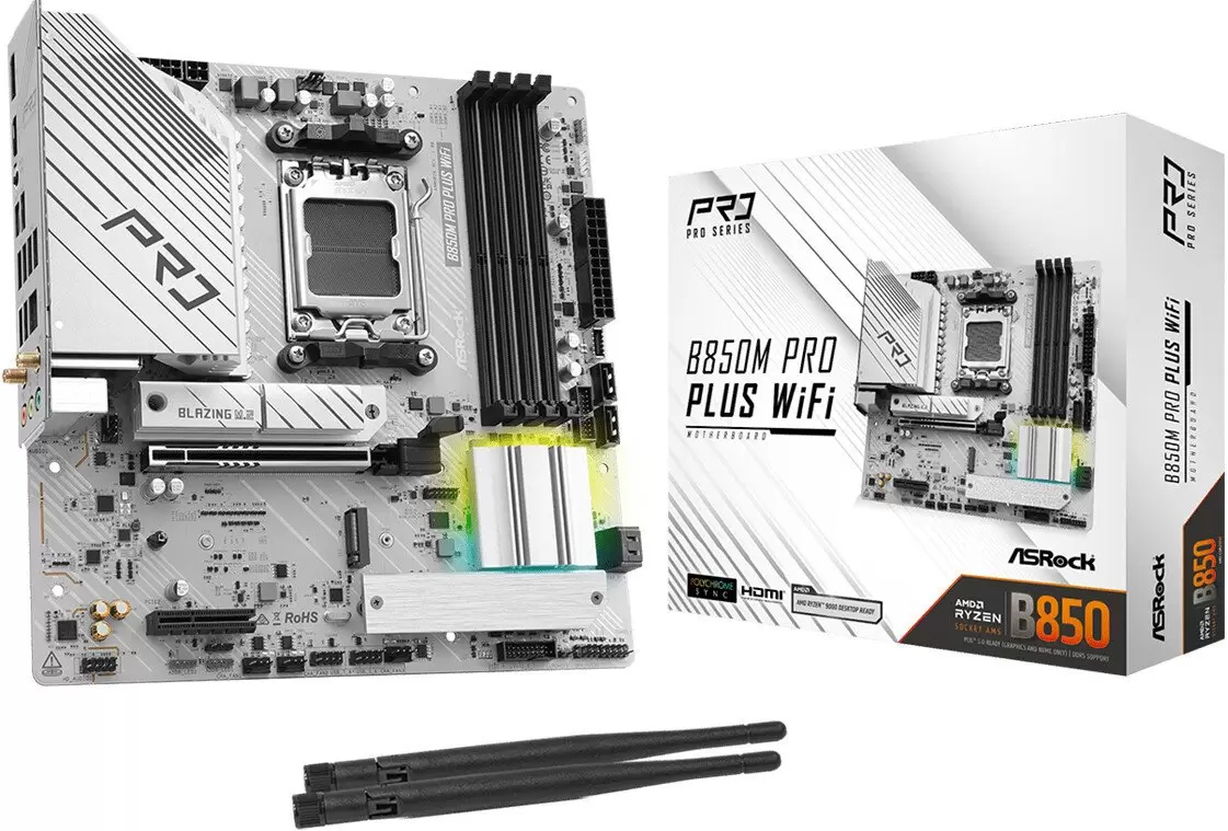 Материнская плата ASRock B850M Pro Plus WiFi фото