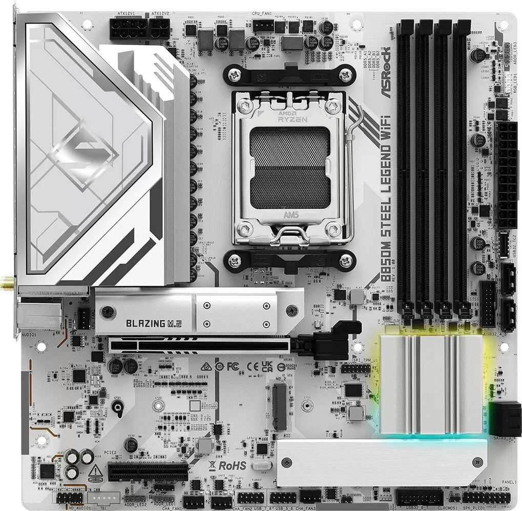 Материнская плата ASRock B850M Steel Legend WiFi фото