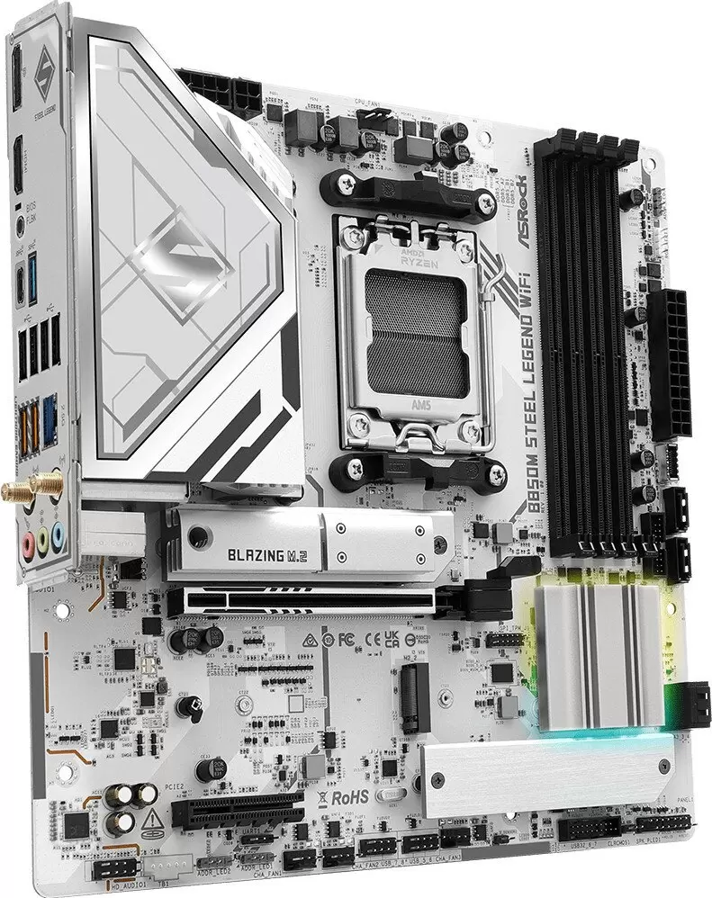 Материнская плата ASRock B850M Steel Legend WiFi фото
