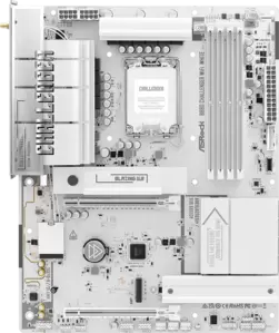 Материнская плата ASRock B860 Challenger WiFi White фото