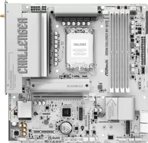 Материнская плата ASRock B860M Challenger WiFi White фото