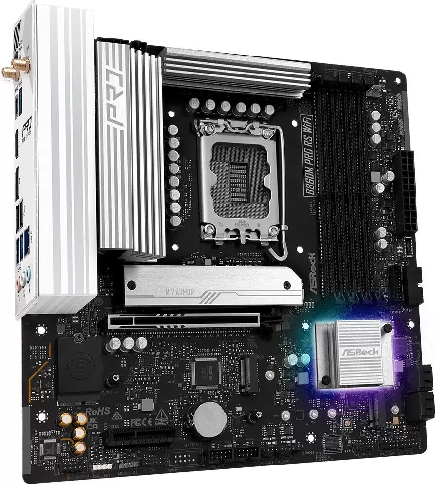 Материнская плата ASRock B860M Pro RS WiFi фото