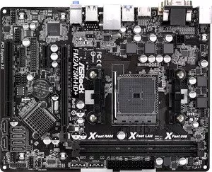 Материнская плата ASRock FM2A75M-HD+ фото