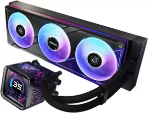 Система жидкостного охлаждения для процессора ASRock Phantom Gaming 360 LCD (черный)