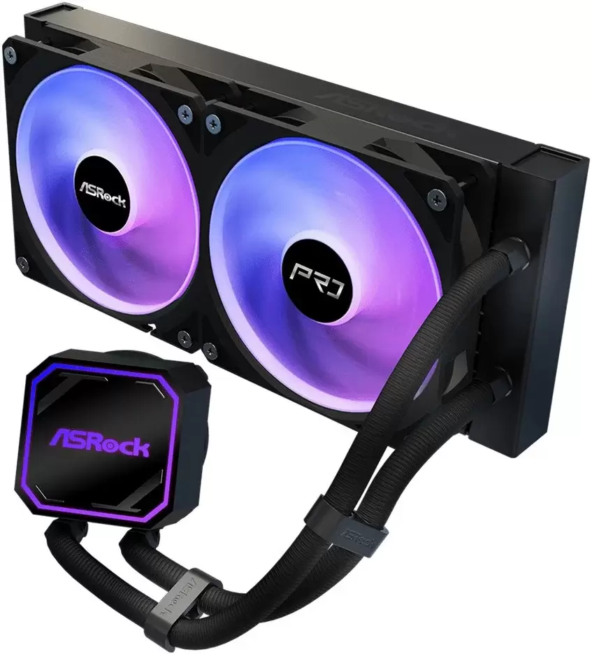 ASRock Pro 240 ARGB (черный)