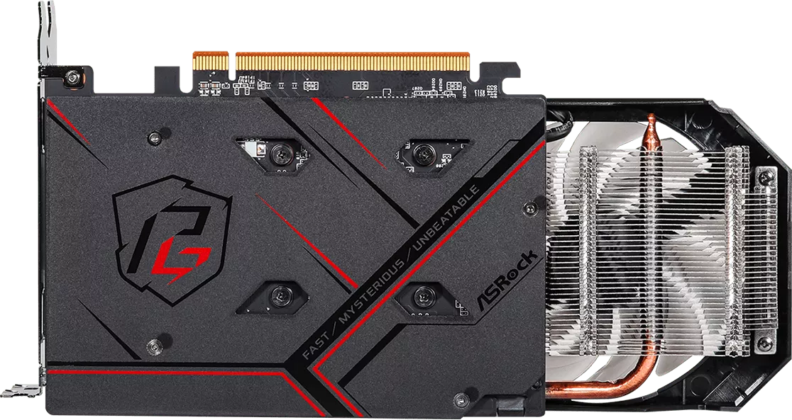 Видеокарта ASRock Radeon RX 6500 XT Phantom Gaming D 4GB OC RX6500XT PGD 4GO фото 3