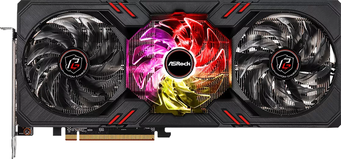 Видеокарта ASRock Radeon RX 6650 XT Phantom Gaming D 8GB OC RX6650XT PGD 8GO фото