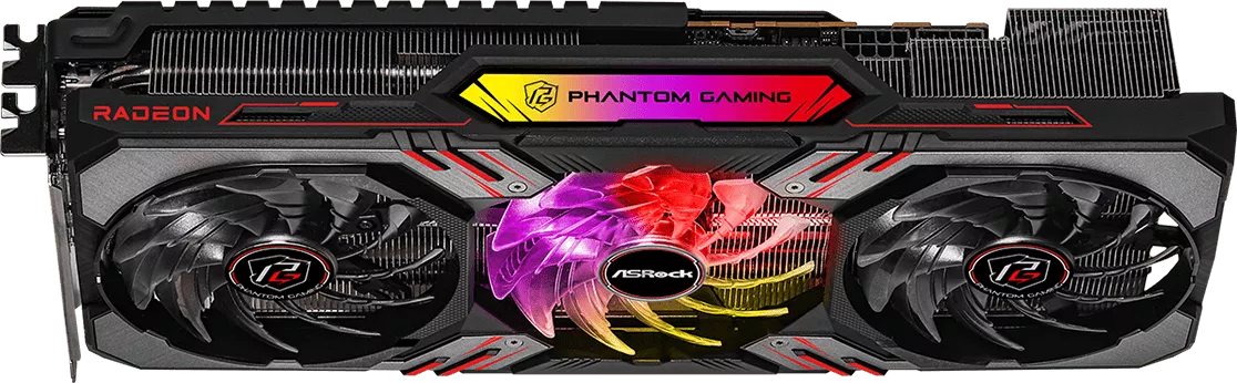 Видеокарта ASRock Radeon RX 6750 XT Phantom Gaming D 12GB OC RX6750XT PGD 12GO фото 2