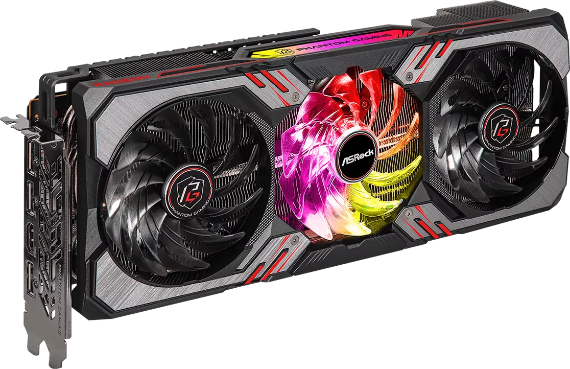 Видеокарта ASRock Radeon RX 6750 XT Phantom Gaming D 12GB OC RX6750XT PGD 12GO фото 3