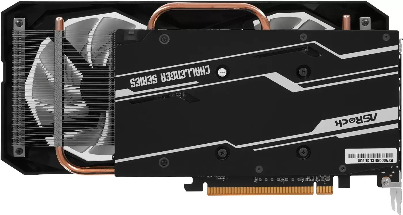 Видеокарта ASRock Radeon RX 7650 GRE Challenger SE 8GB OC RX7650GRE CL SE 8GO фото 8