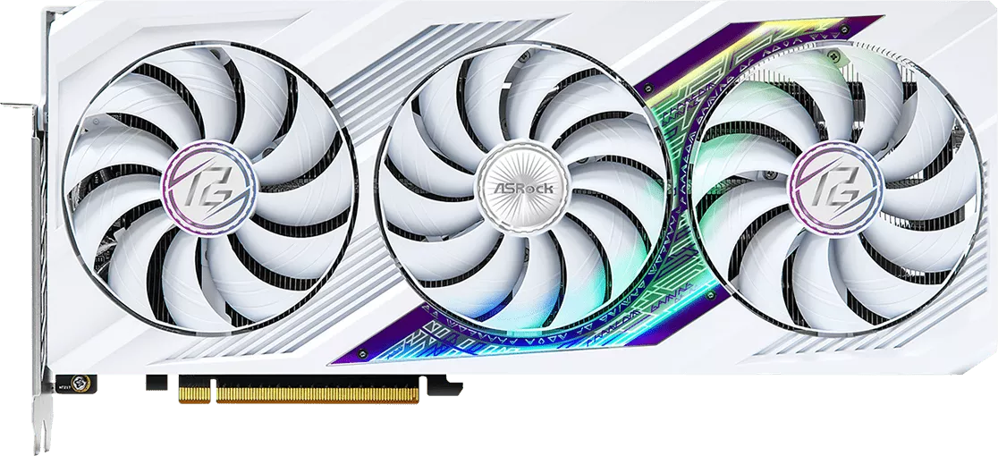 Видеокарта ASRock Radeon RX 7900 XT Phantom Gaming White 20GB OC RX7900XT PGW 20GO фото