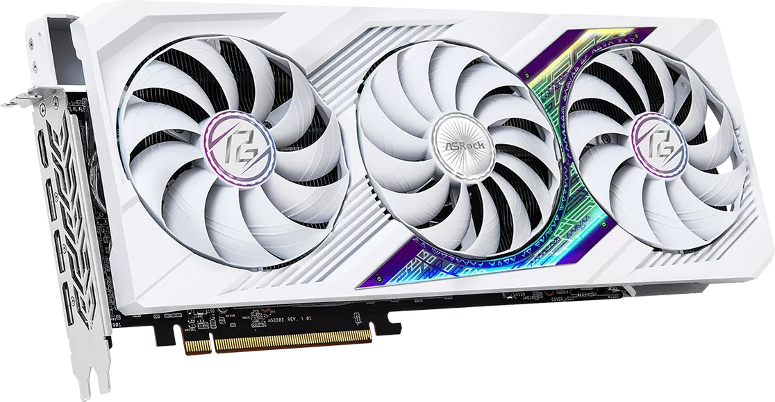 Видеокарта ASRock Radeon RX 7900 XT Phantom Gaming White 20GB OC RX7900XT PGW 20GO фото 2