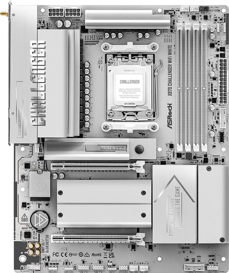 ASRock X870 Challenger WiFi White