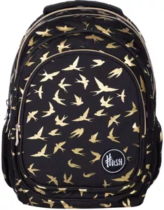 Школьный рюкзак Astra Hash golden birds 502022144 (черный) фото