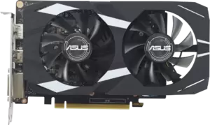Видеокарта ASUS Dual GeForce GTX 1650 OC Edition 4GB GDDR6 EVO DUAL-GTX1650-O4GD6-P-EVO фото