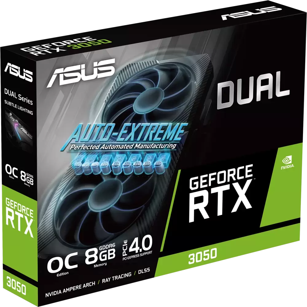 Видеокарта ASUS Dual GeForce RTX 3050 V2 8GB GDDR6 DUAL-RTX3050-8G-V2 фото 10