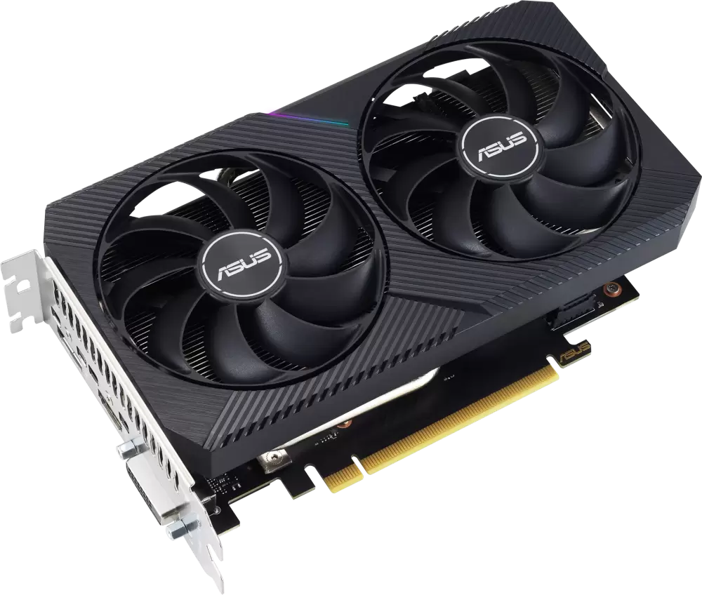 Видеокарта ASUS Dual GeForce RTX 3050 V2 8GB GDDR6 DUAL-RTX3050-8G-V2 фото 2