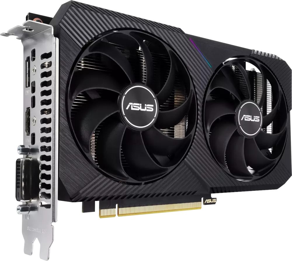 Видеокарта ASUS Dual GeForce RTX 3050 V2 8GB GDDR6 DUAL-RTX3050-8G-V2 фото 3