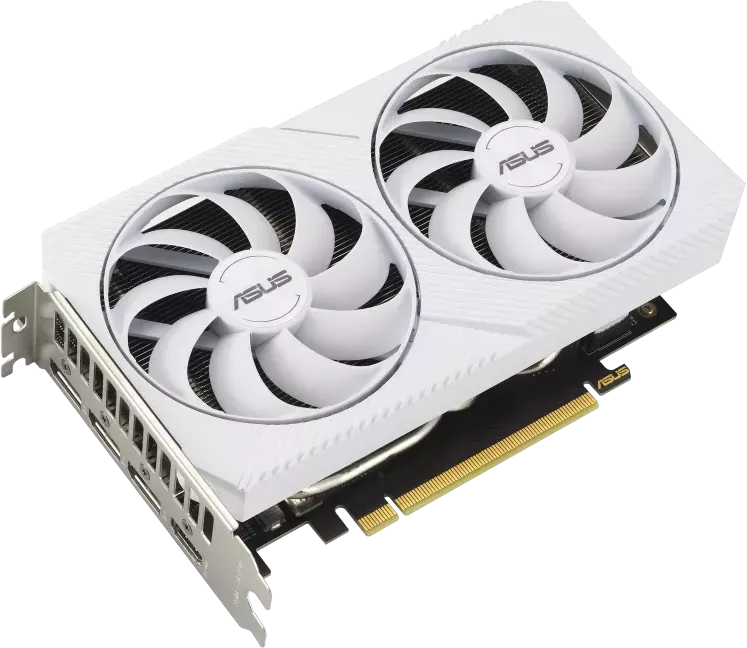 Видеокарта ASUS Dual GeForce RTX 3060 White OC Edition 8GB GDDR6 DUAL-RTX3060-O8G-WHITE фото 2