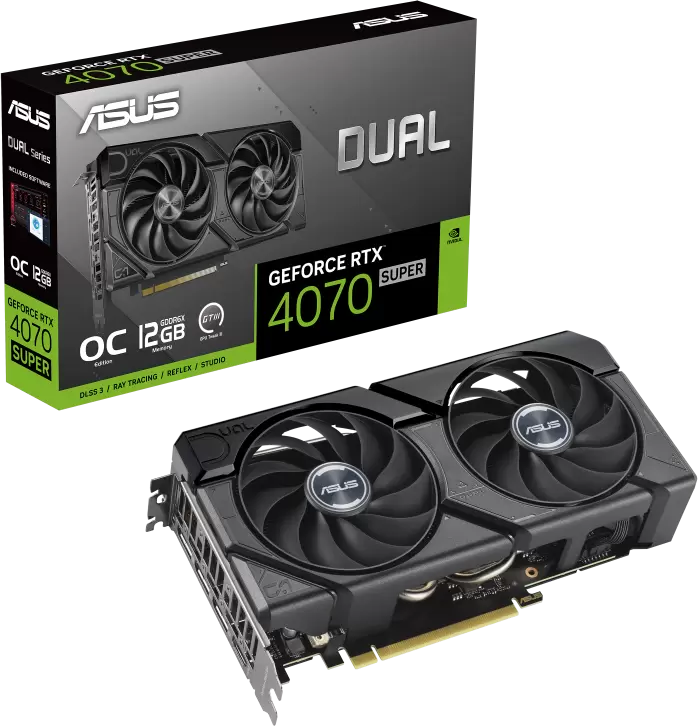 Видеокарта ASUS Dual GeForce RTX 4070 Super EVO OC Edition 12GB GDDR6X DUAL-RTX4070S-O12G-EVO фото 12