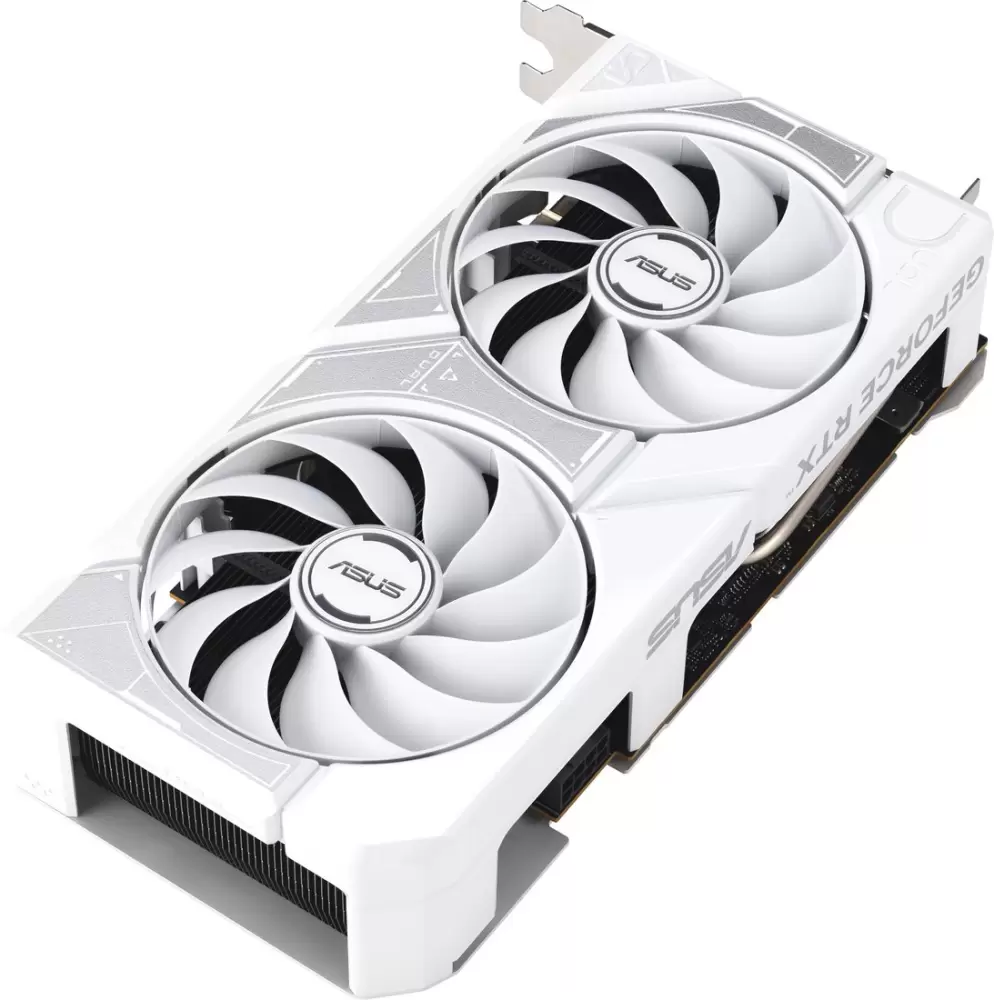 Видеокарта ASUS Dual GeForce RTX 5060 8GB GDDR7 White OC Edition DUAL-RTX5060-O8G-WHITE фото