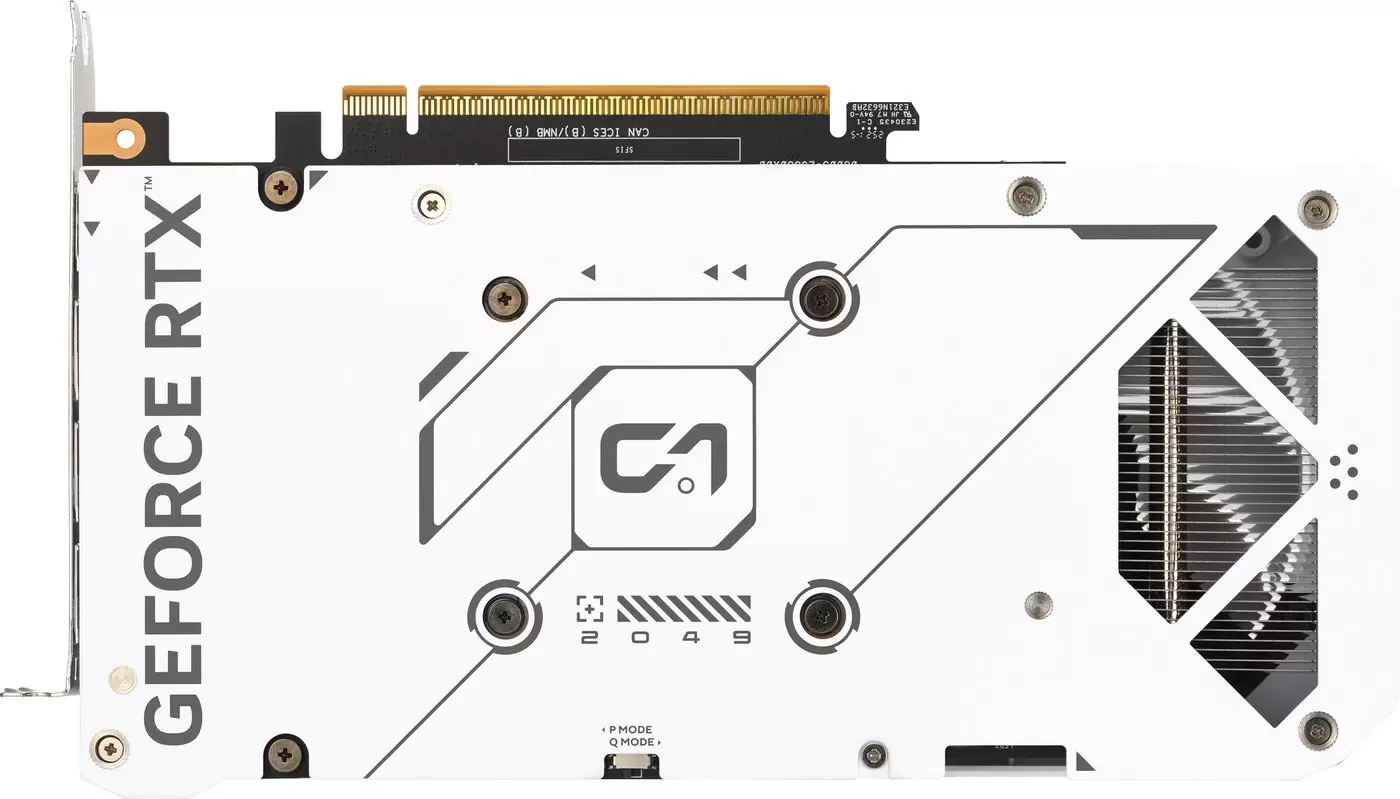 Видеокарта ASUS Dual GeForce RTX 5060 8GB GDDR7 White OC Edition DUAL-RTX5060-O8G-WHITE фото