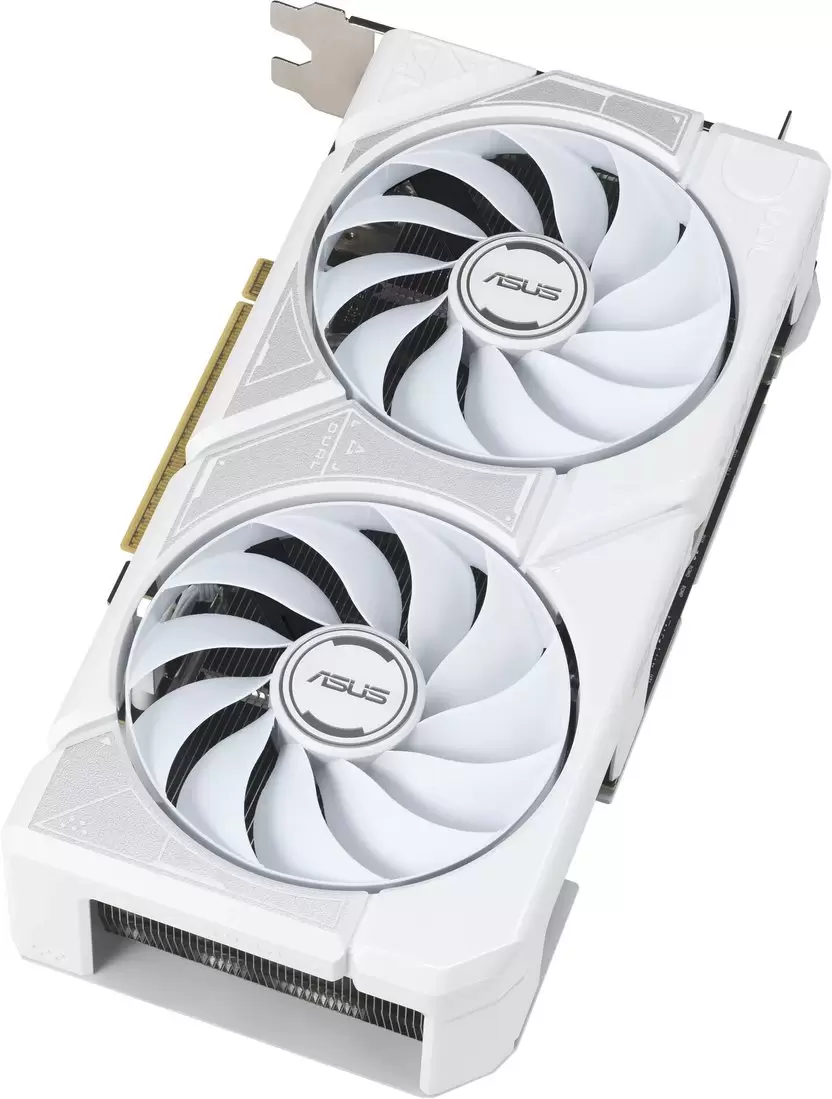 Видеокарта ASUS Dual GeForce RTX 5060 Ti 16GB GDDR7 White OC Edition DUAL-RTX5060TI-O16G-WHITE фото